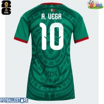 Mexico Alexis Vega #10 Hjemmedrakt Dame VM 2026 Kortermet